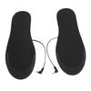 2Pcs Heated Insoles L Size USB Plug In Washable Foot Warmer Electric Heated Soles for Men