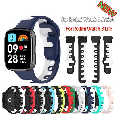 Λουράκι Αντικατάστασης Για Redmi Watch 3 Active Σιλικόνης για Redmi Watch 3 lite Έξυπνο Ρολόι Καρπού Αθλητικό Βραχιόλι