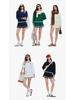 Women's Long Sleeve College Style Hoodie - Winter Running Loose Fit Top