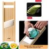 Wooden Vegetables Cutter Potatoes Slicer Adjustable Vegetable Slicer for Tomato and Onion Cabbage Shredder Chip Fruit Chopper