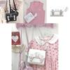 Cute Jk Uniform Bag Cartoon Embroidered Messenger Cambridge Bag