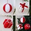 Christmas Tree Ornaments With Foam And Fabric For Holiday Decor And Gift Packaging