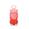 Mobile Phone Stand Glass Water Cup, Simple Glass Cup, Trendy, Fresh, Portable and Cute Gift Cup for Female Students