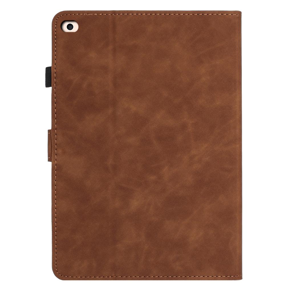 Tablet Case For iPad 9.7-inch (2018)/(2017)/Air 2/Air (2013) Card Holder Stand Butterfly Floral Imprinted Leather Cover