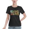Horror Cult Universal Monsters Movies TShirt Women Short Sleeve T Shirts ONeck Clothes Cotton Summer Tees Streetwear