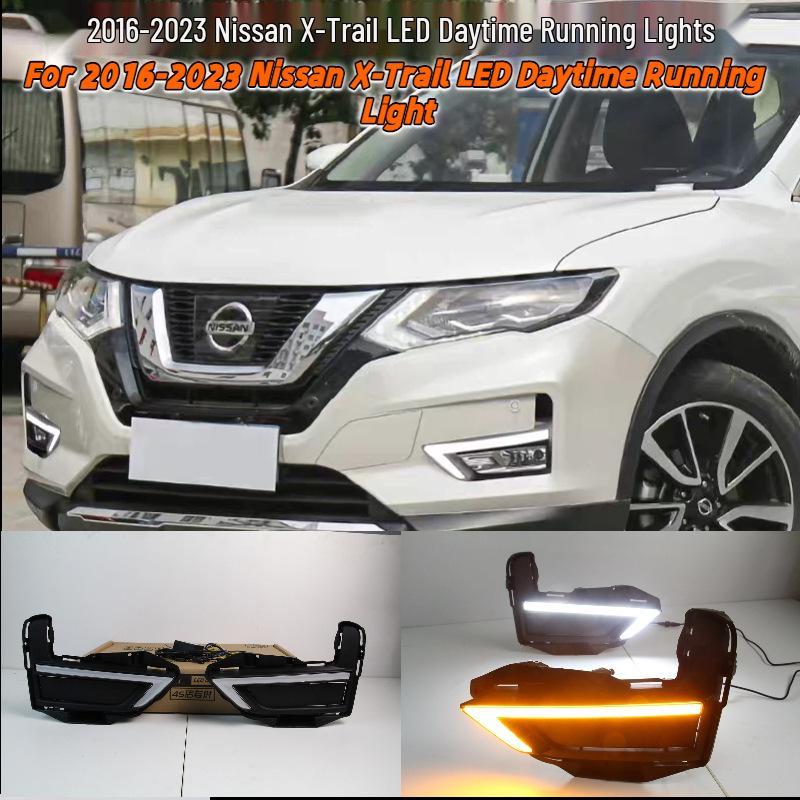 Nissan X-Trail 2016-2023 LED-Tagfahrlichter Upgrade
