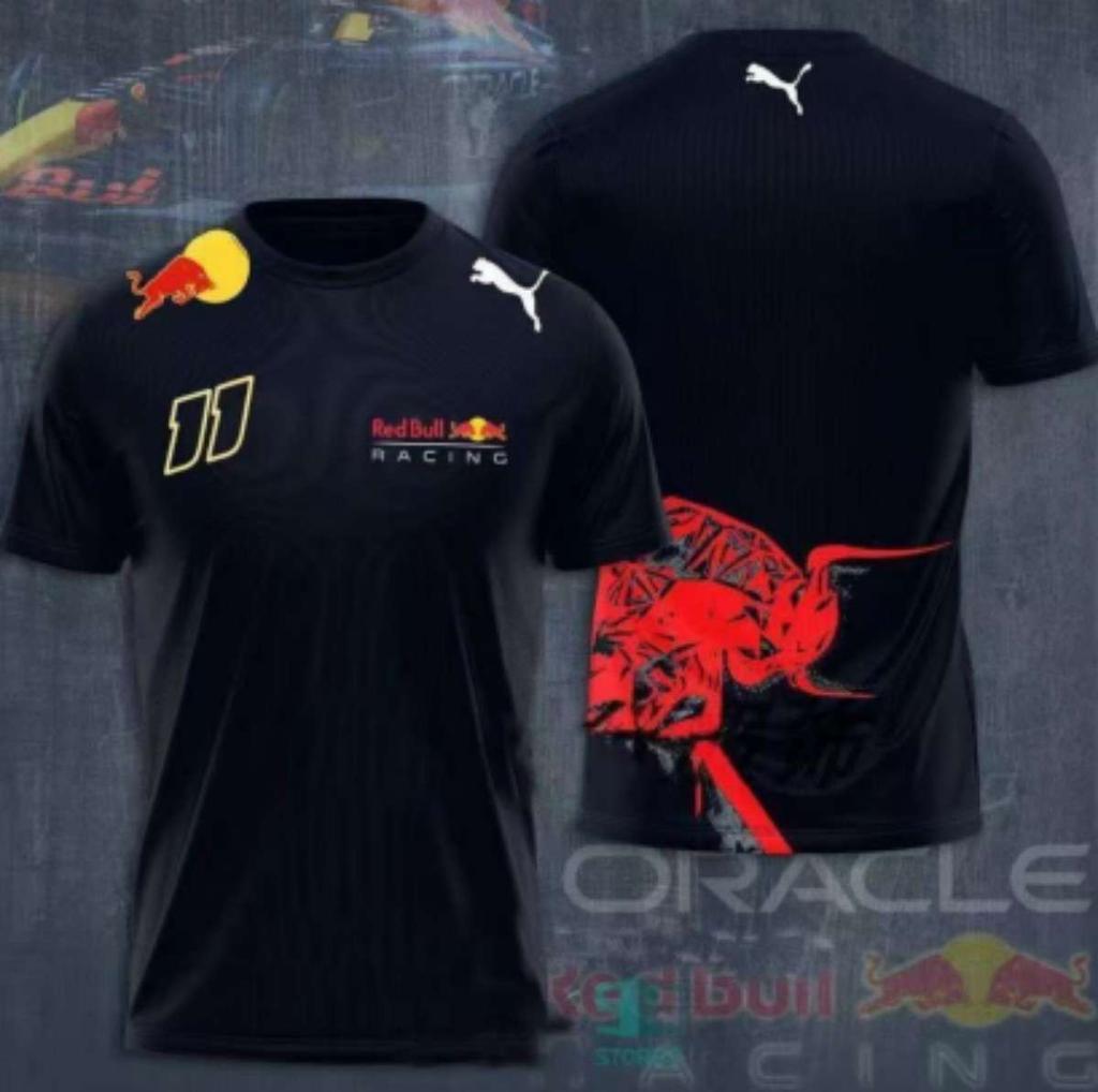 2026 Nuova tuta da moto da corsa F1 tuta da ciclismo, traspirante e ad asciugatura rapida T-shirt a maniche corte con scollo rotondo camicia da lavoro fuoristrada