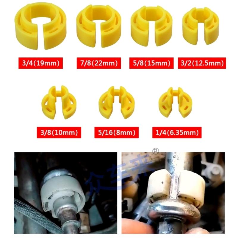 16 Stück Kraftstoffleitung Entfernungswerkzeug Ersatz Auto Kraftstoffleitung Abgewinkeltes Trennset Werkzeug Klimaanlagenölleitung Schnellentfernungswerkzeug