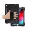 Custodia per Tablet con Cavalletto per iPad Air 3 2019 / Pro 10.5 2017 Cinturino a Mano Portapenne Robusta Armatura Ibrida Antiurto Copertura con Supporto