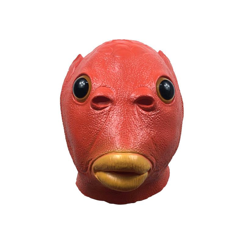 Amusing Colorful And Fish Head Mask For Kids Birthdays And Holiday Parties