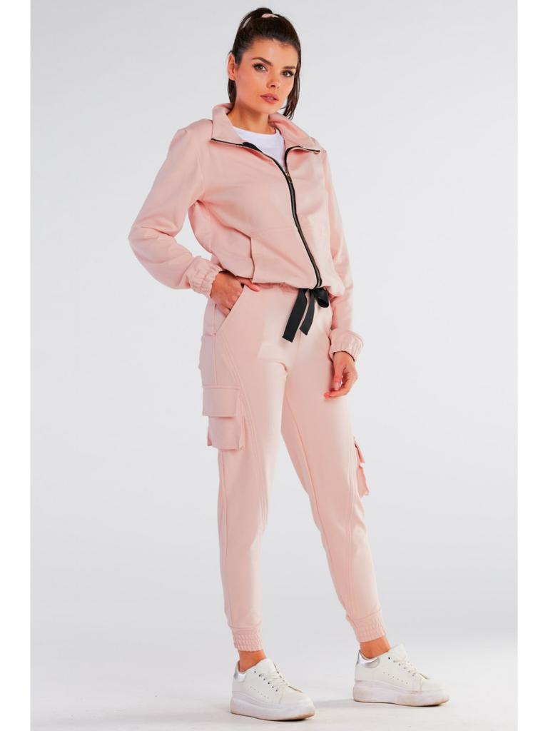 Cargo sweatpants, pink L/XL