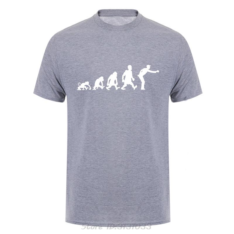 Evolution Of Petanque Men's Clothing Oversized T-shirt O Neck Cotton Tshirt Cool Funny Petanque Boule Graphic Fitness T Shirt