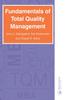 The Fundamentals of Total Quality Management Book