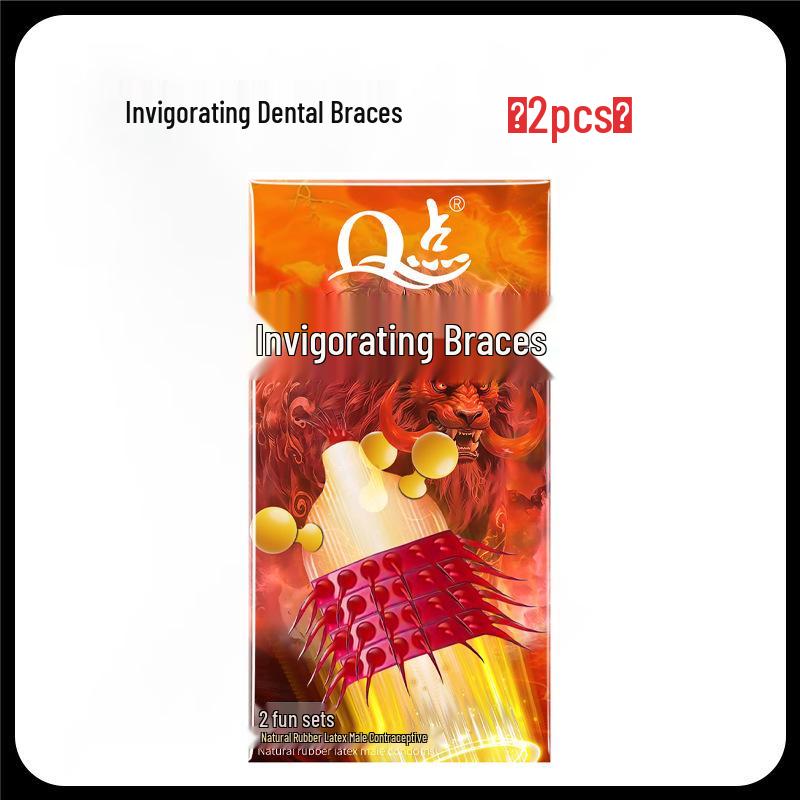 Q-Point Ultra-Thin Ribbed Large Particle Long-Lasting Safety Condoms, Adult Intimate Products.