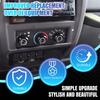 3Pcs Upgraded Climate Control Knobs for Jeep Wrangler 1999-2006 Accessories,A/C Control Switch Button Heater Blower Temperature Fan Speed