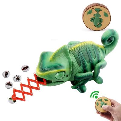 RC Animals Toys Chameleon Lizard Intelligent Dinosaur Toy Remote Control Toy Electronic Model Reptile Robot for Kid Gifts