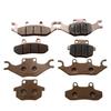 2 Pairs Front and 2 Pairs Rear SINTERED Brake Pads 15106010060 15106010080 For ODES 650 800 1000 ATV UTV Pathcross Troxus Dune