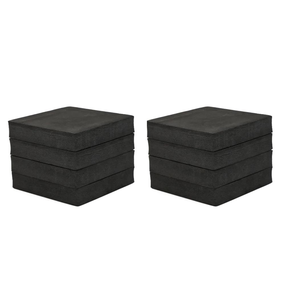 4-24pcs Washing Machine Anti Vibration Pad Shock Proof Square Non Slip Foot Refrigerator Floor Furniture Protectors Mat 10*10cm