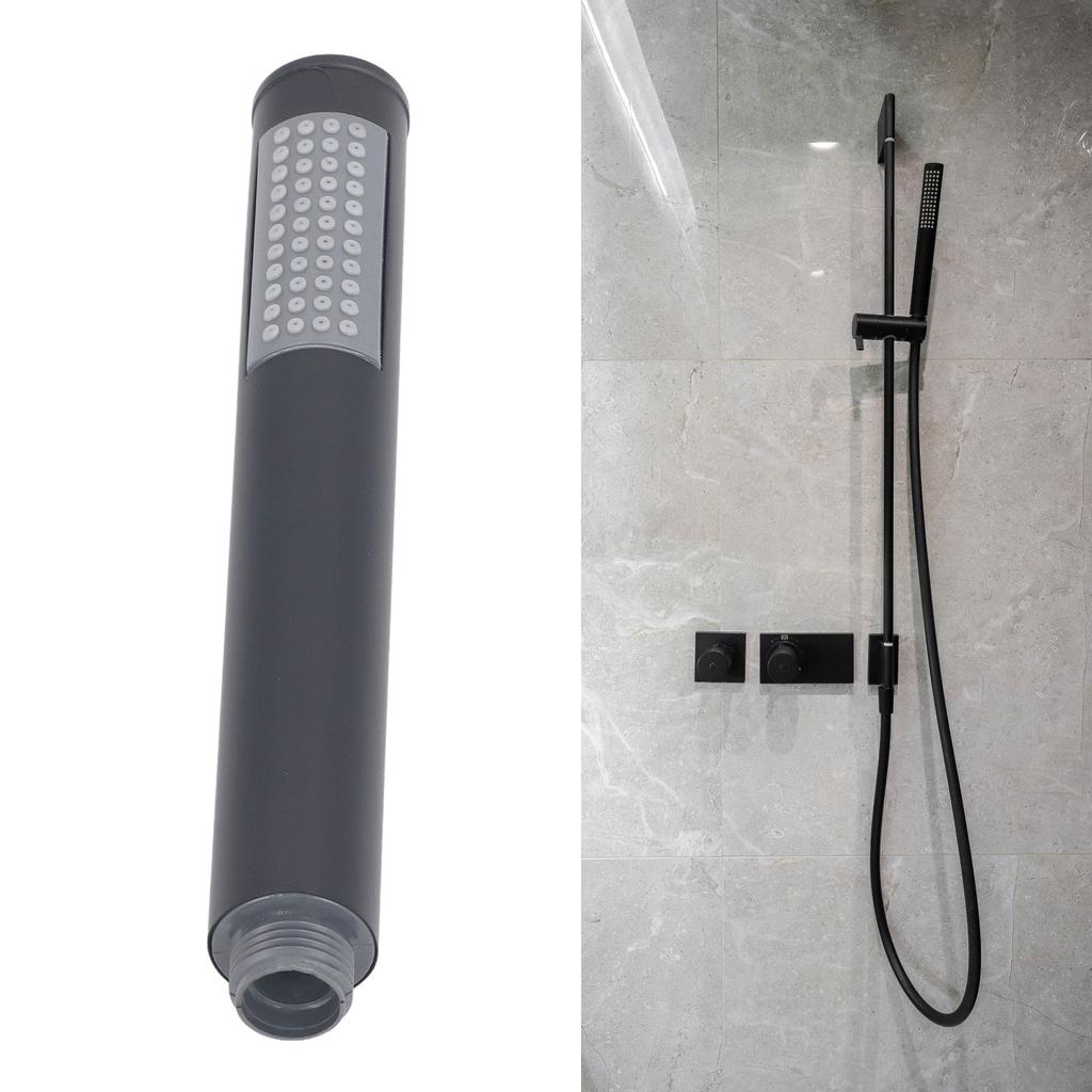 Handheld Shower Head High Pressure Avoid Clog Nozzles Stainless Steel Replacement Hand Shower Head for Home Bathroom