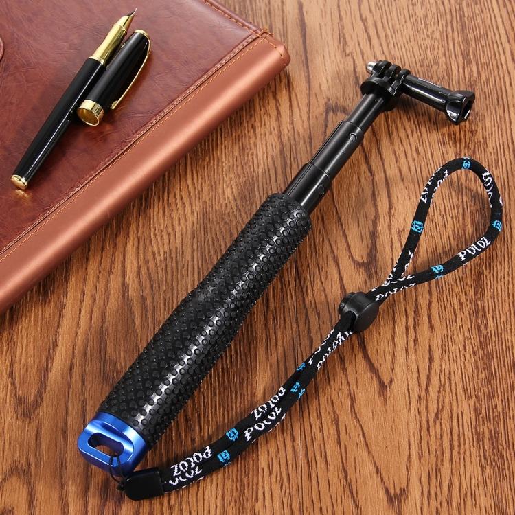 PULUZ Perche Monopode Extensible à Main pour GoPro, Insta360, DJI et Autres Caméras d'Action, Longueur: 19-49cm