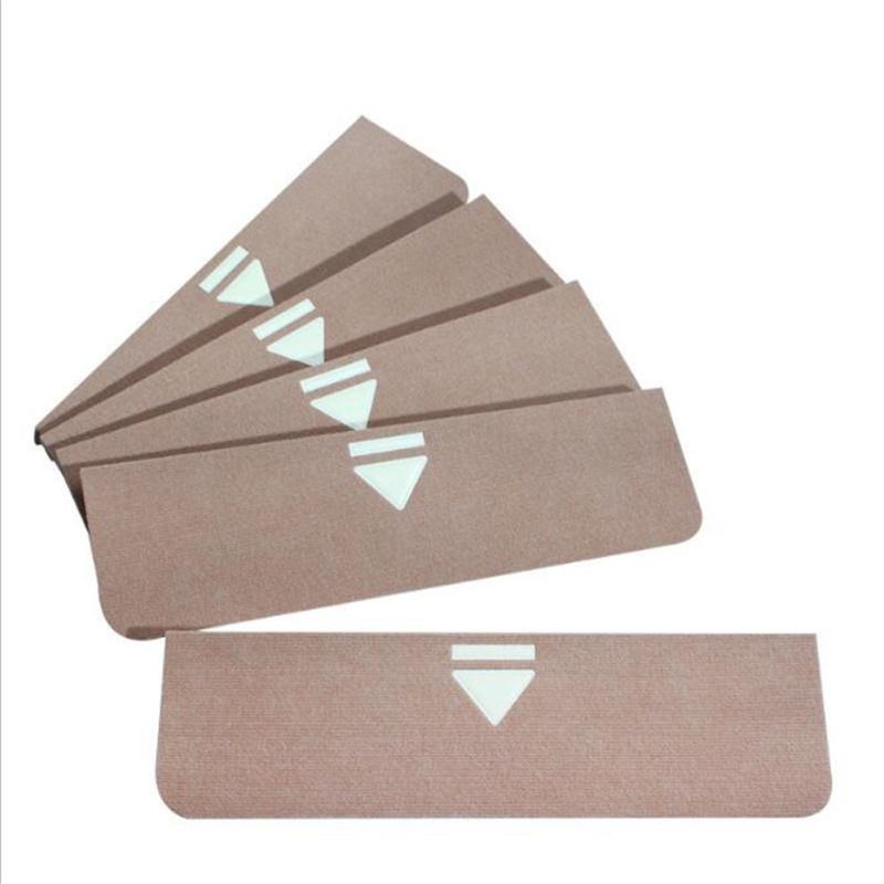 Non-slip  Floor  Mat Solid Wood Glue-free Self-adhesive Stair Mat Step Mat Carpet