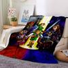1pc Links Epic Adventure Hyrule Flannel Blanket for Super Soft Cute Comfort Blanket for Travel Bedding Couch Sofa Blanket Y82550