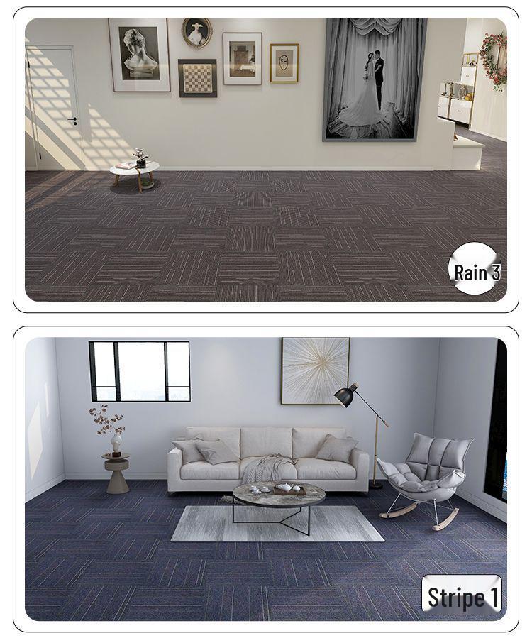 Commercial Billiards and Office Square Splicing Carpet for Hotels and Offices