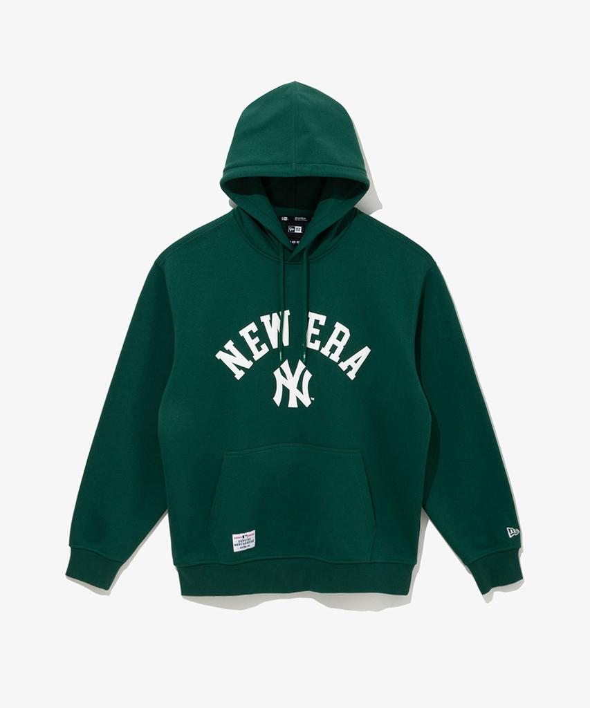 New Era Mlb New York Yankees Logo Hood Forest Green