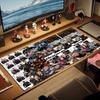 Sunderland Association Football Club Logo Large Size Mouse Pad Large Gaming Table Cushion Non-slip Laptop Tablet Big Mousepad XXL Mat Mini PC Playmat 