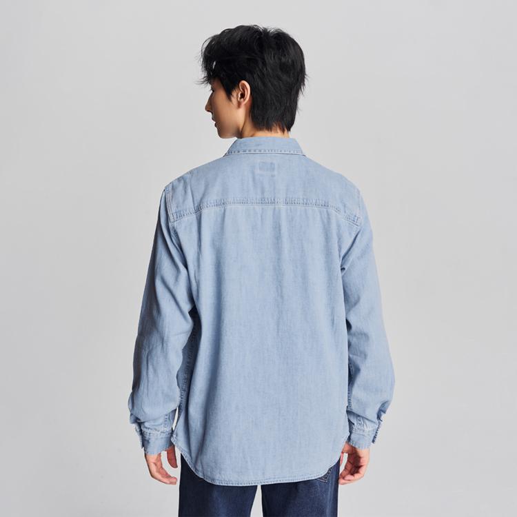 Lee FW24 Shirt Men's Light Blue LMT0088426VC00FA07229