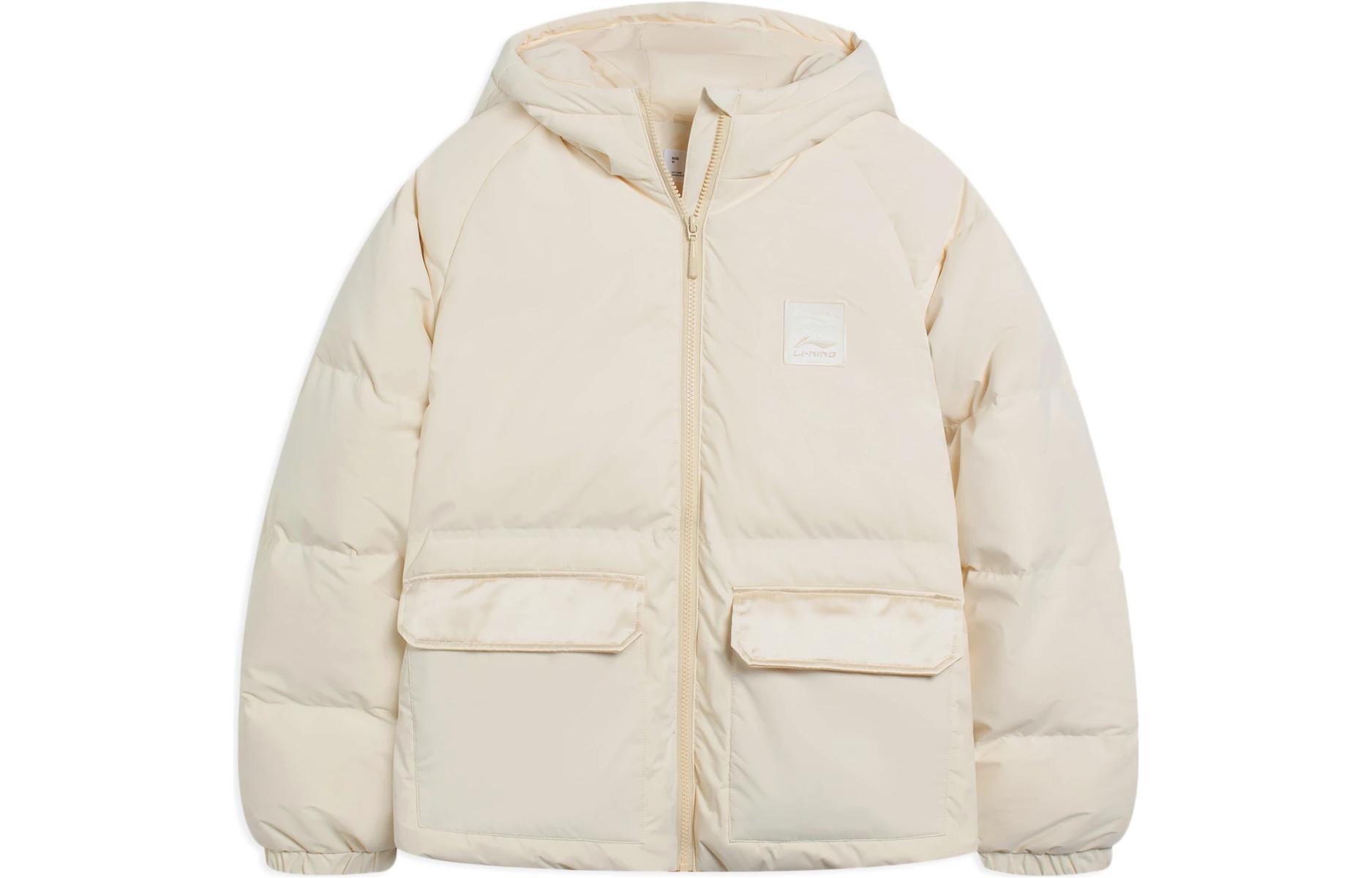 Li Ning Down Jacket Women s White AYMS072-1 S