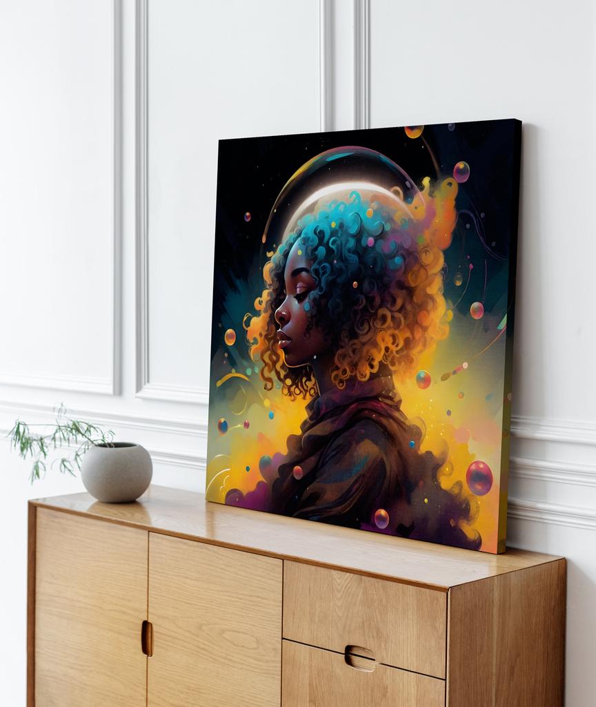 Abstract Fantasy Canvas Print