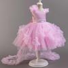 Netz-Tüll-Abendkleid für Mädchen zum Geburtstag