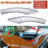 Front Rear Left Right Roof Luggage Rack Guard Cover For VW/CROSS/POLO 2007-2011 Luggage Bar Rail End Shell Car Exterior Parts