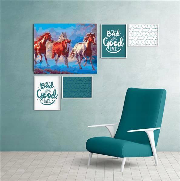 Paint It! Horses 40x50 Painting By Numbers