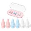 6PCS/Set Wear-Resistant Mixed Pen Tip Set No Delay Continuous Touch Replacement Pencil Tips for Apple Pencil 1/2 USB-C Pro