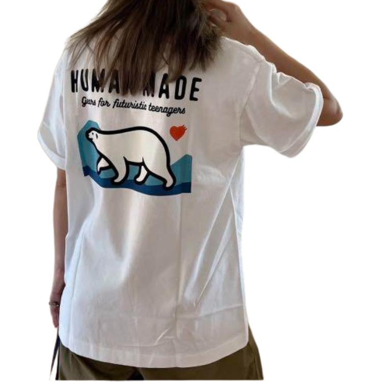 HUMAN MADE Polar Bear Pocket T Shirt HM23CS039