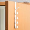 Over-the-Door Clothes Rack Hook - No-Drill Hanging Storage Solution for Bedroom and Coat Organization