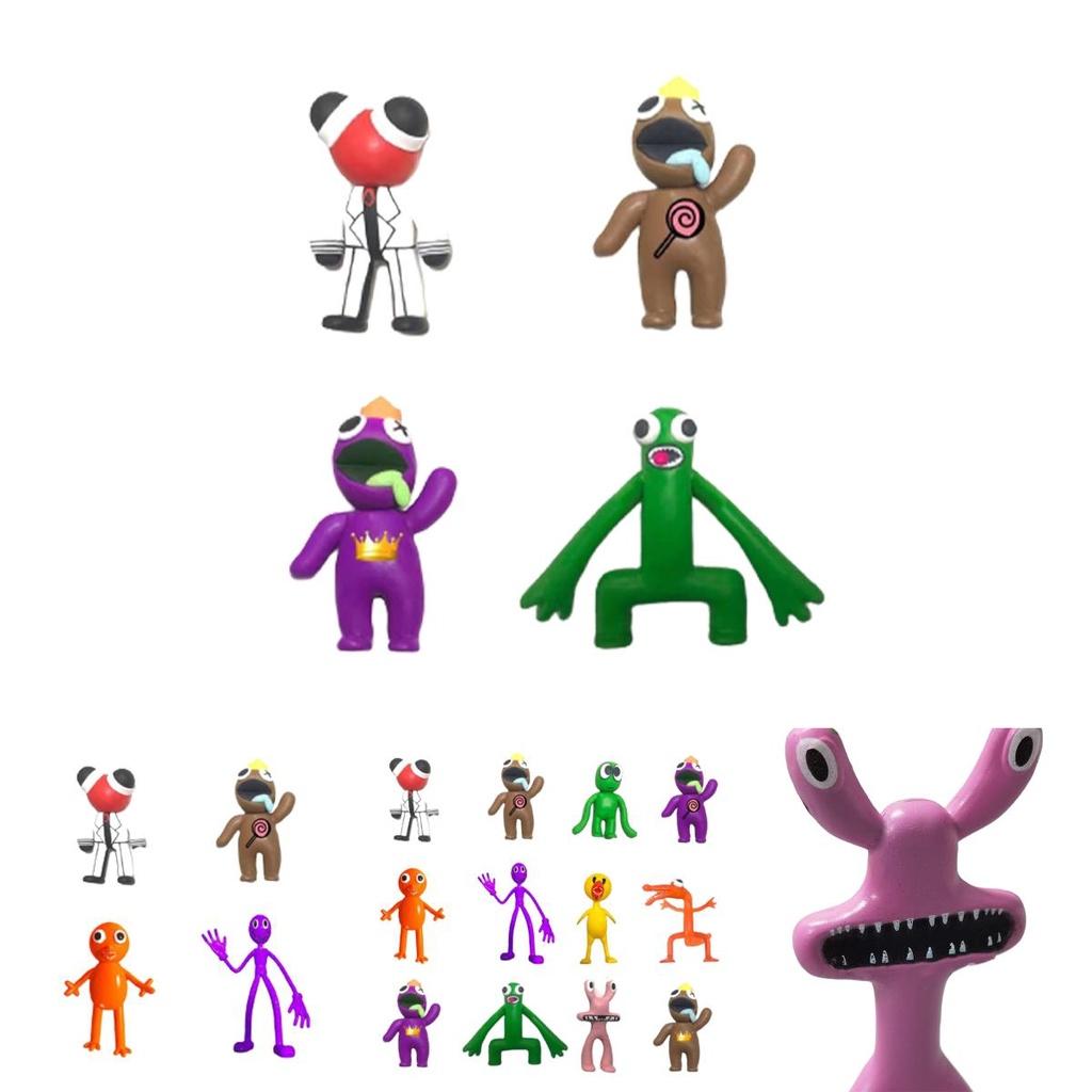 Roblox Rainbow Friends Figure Toy Model Durable Colorful Cake Topper Ornament For Kids' Xmas Gifts