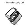 Genuine Fiberglass Key Fob Cover, Compatible with BMW T-carbon Key Fob Protector, BMW 1
