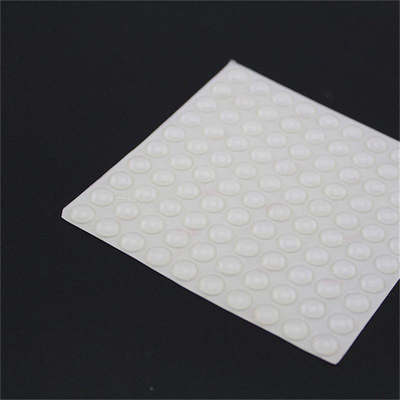 100 Pcs Wall Stickers Self Adhesive Buffer Bumper Toilets Drawer Door Cabinets Anti-Collision SiliocneNon Slip Silicone Feet Pad