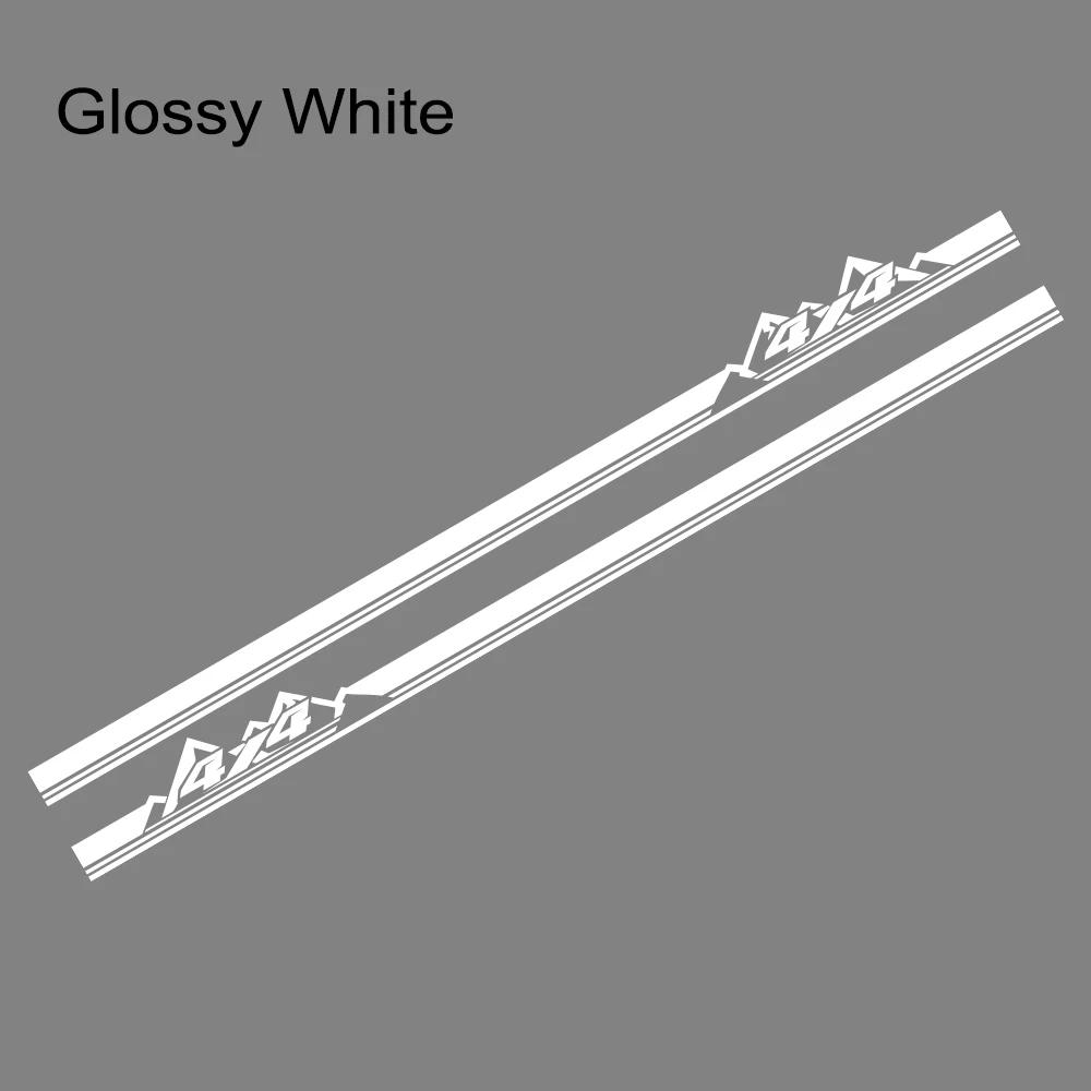 2Pcs 4X4 Off Road Car Body Side Sticker For Pickup Trucks TRD Tacoma Sports Kit Vinyl Decal Decoration Exterior Auto Accessories
