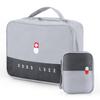 2Pcs Emergency Bags Portable Large Capacity Waterproof First Aid Kit Storage Bag for Home Car Office Camping