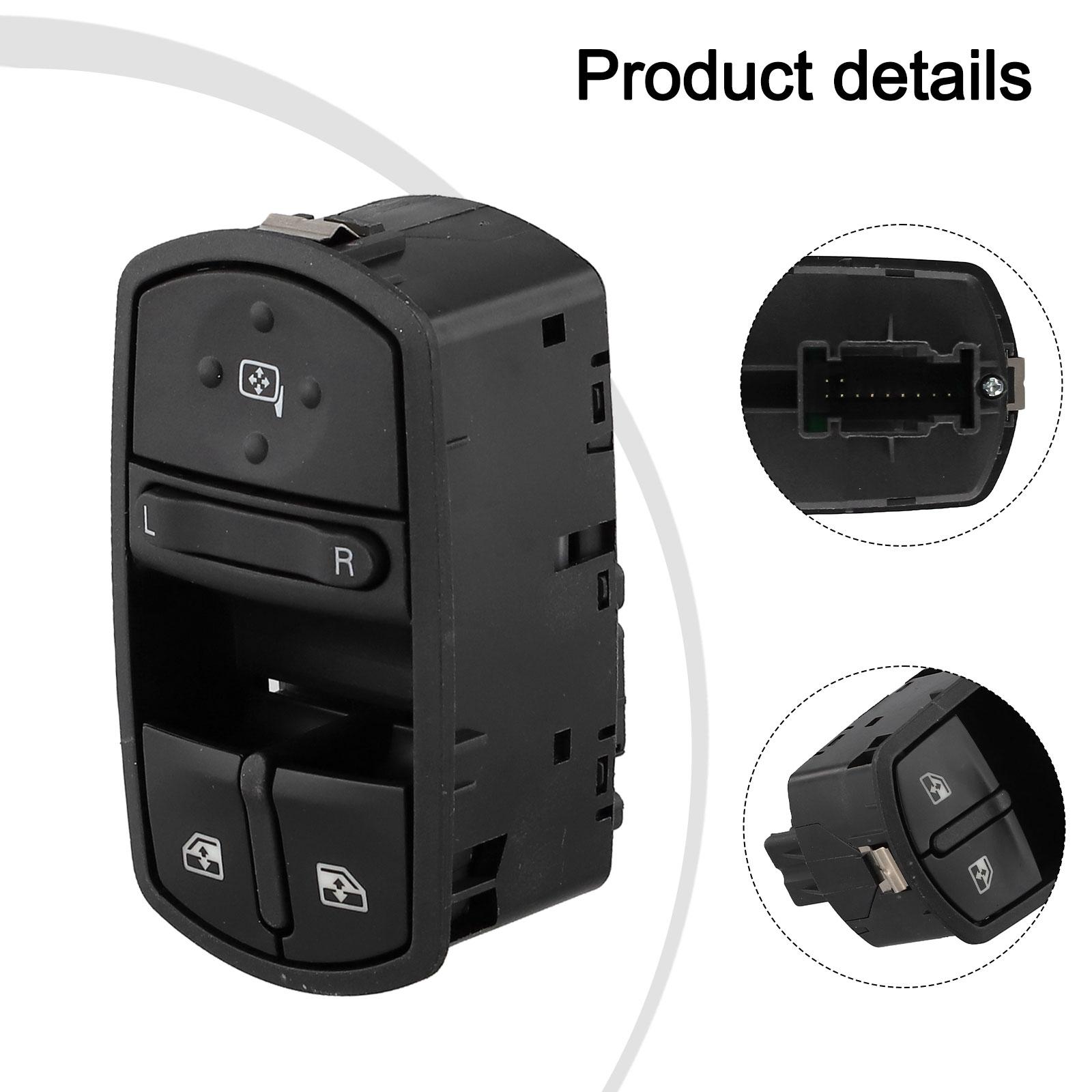 Corsa D Switch Window Switch Assembly Car Repair Smooth Electric Operation Long-lasting Performance For Opel For Vauxhall China Mainland