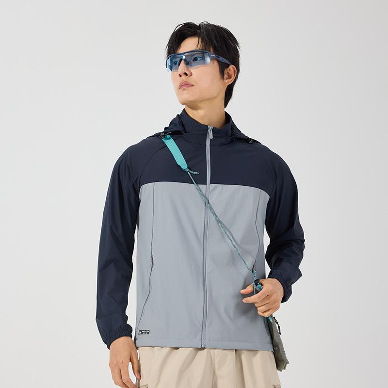 Ice silk sunscreen clothes women's summer thin UV protection outdoor 1011 new skin clothes cool breathable fishing jacket