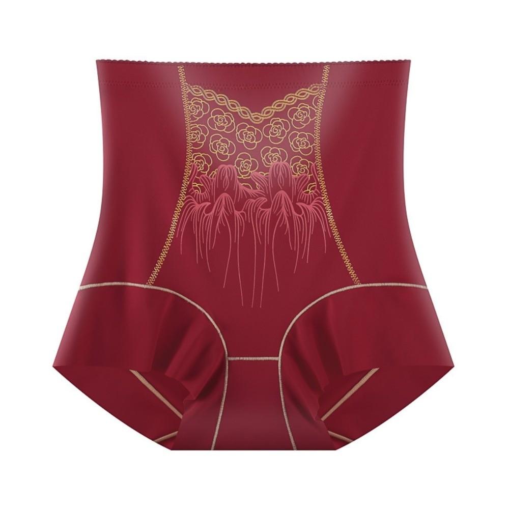 Shapewear Postpartum Body Shaper Flower Seamless Underpants Breathable Butt Lifter Briefs  Lady