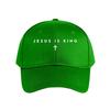 Jesus Is King Cross Christian Baseball Cap Fashion Unisex Sunhat Womens Outdoor Sports