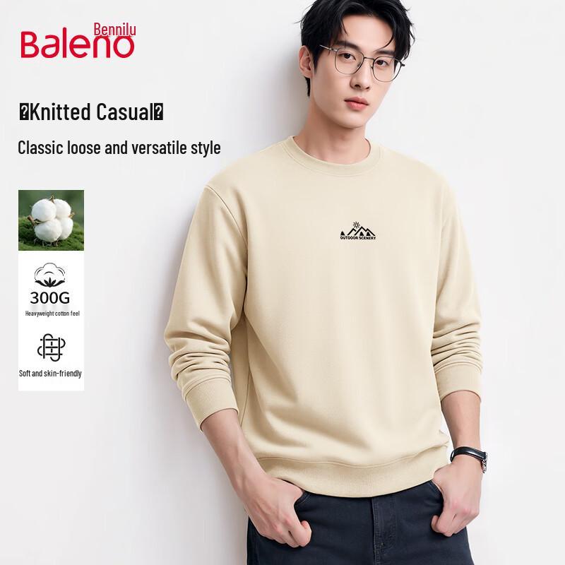 

Baleno Men s Casual Long-Sleeve Round Neck Sweatshirt 2XL