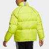 Adidas Terrex Super Puffy Jacket Outdoor Insulated Stand Collar Down Coat Men Outerwear Green Yellow H20752