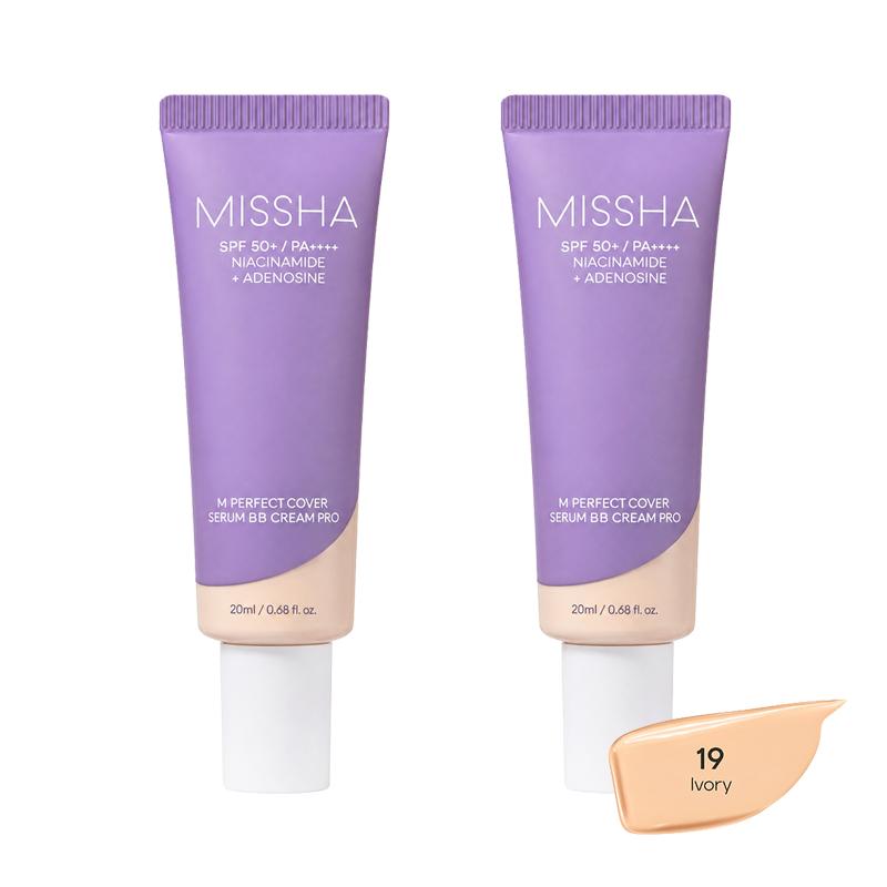 [Cardi B’s Pick] MISSHA M Perfect Cover Serum BB Cream Pro 20ml  SPF50+ PA++++ (35 Options)